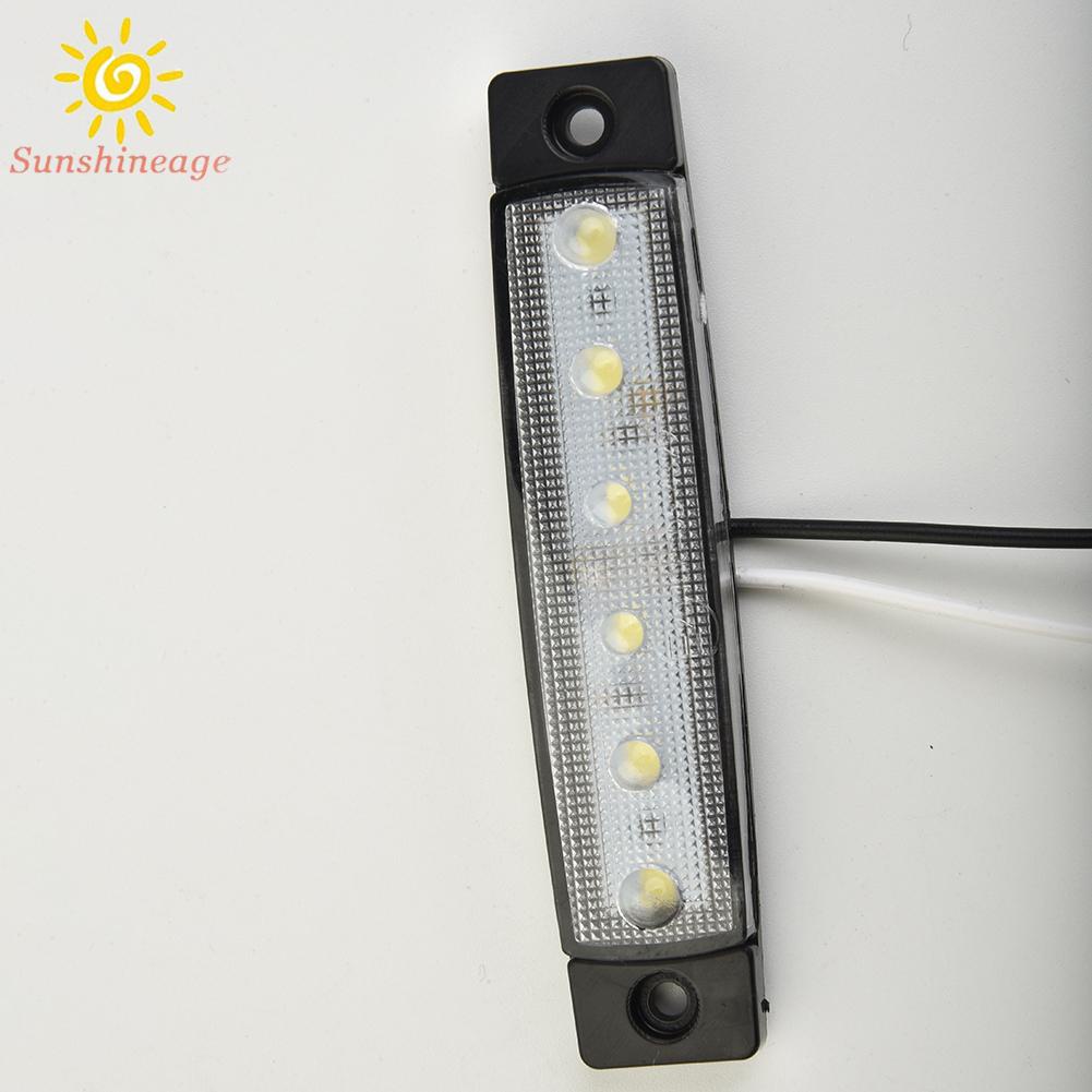 Set 10 Đèn 6LED Ánh Sáng Trắng Dùng Để Trang Trí Nội Thất Nhà / Cầu Thang Tiện Dụng