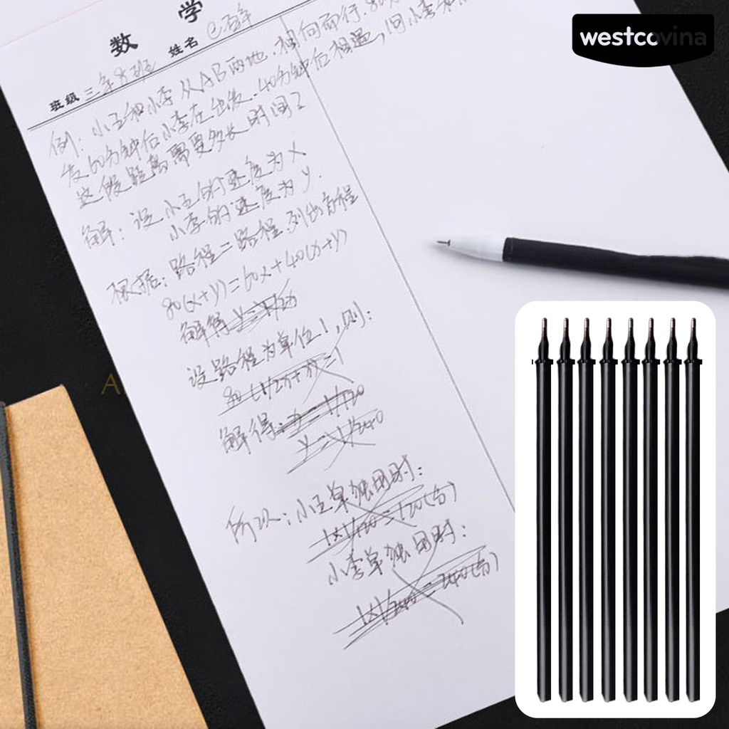 [WSTN]✎Bộ 20 Lõi Gel Đồng Phục Thay Thế Nhanh Khô Chống Rò Rỉ Lâu Trôi Kích Thước Nhỏ Gọn Thông Dụng