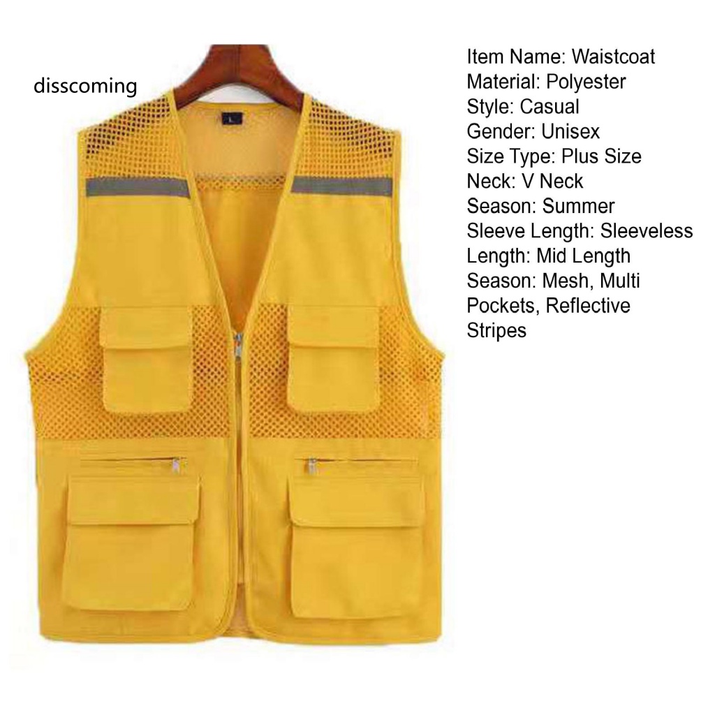 Băng Đô SL SL SL SL| Áo Ghi Lê Lưới Nhẹ Nhiều Túi Thoáng Khí Trọng Lượng Nhẹ Và Lý Tưởng Cho Câu Cá Cắm Trại Chạy Bộ Cho Nam