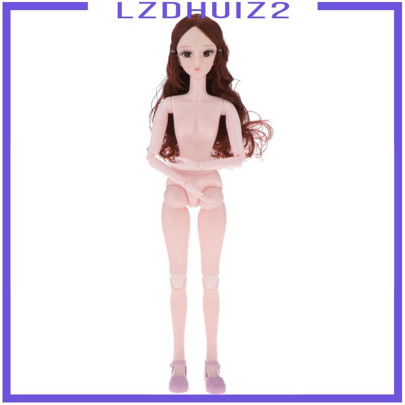 [Lzdhuiz] Khuôn Làm Búp Bê BJD Tóc Xoăn 3D DIY