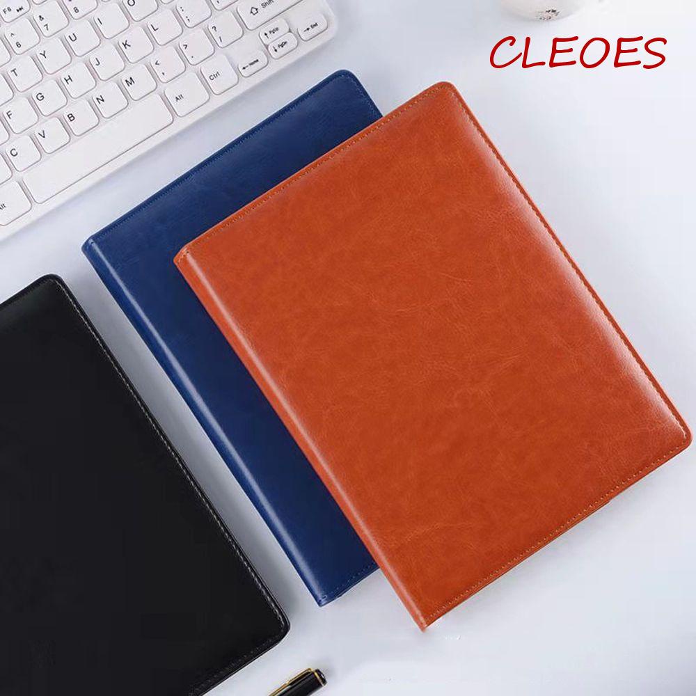 CLEOES Bìa Đựng Tài Liệu Khổ A4 Bằng PU Thiết Kế Độc Đáo Chuyên Nghiệp Tiện Dụng Cho Văn Phòng