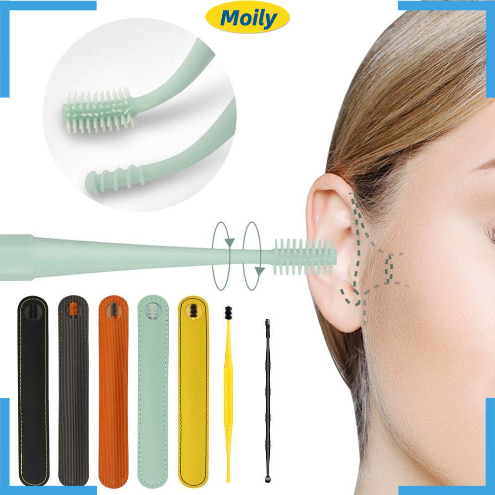 MOILYVN Set 2 Túi Đựng Dụng Cụ Vệ Sinh Tai Siêu Bền Tiện Dụng