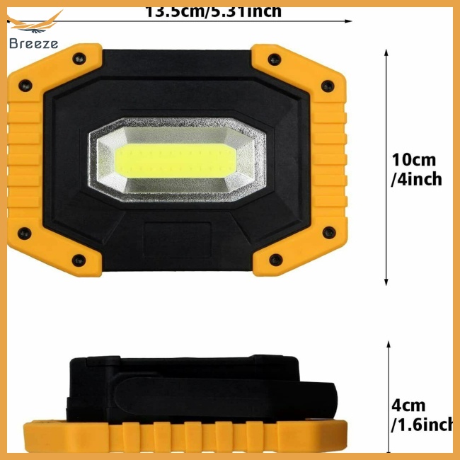 Đèn Pin Cob 30w 1000mah Sạc Usb Tiện Dụng Khi Đi Cắm Trại