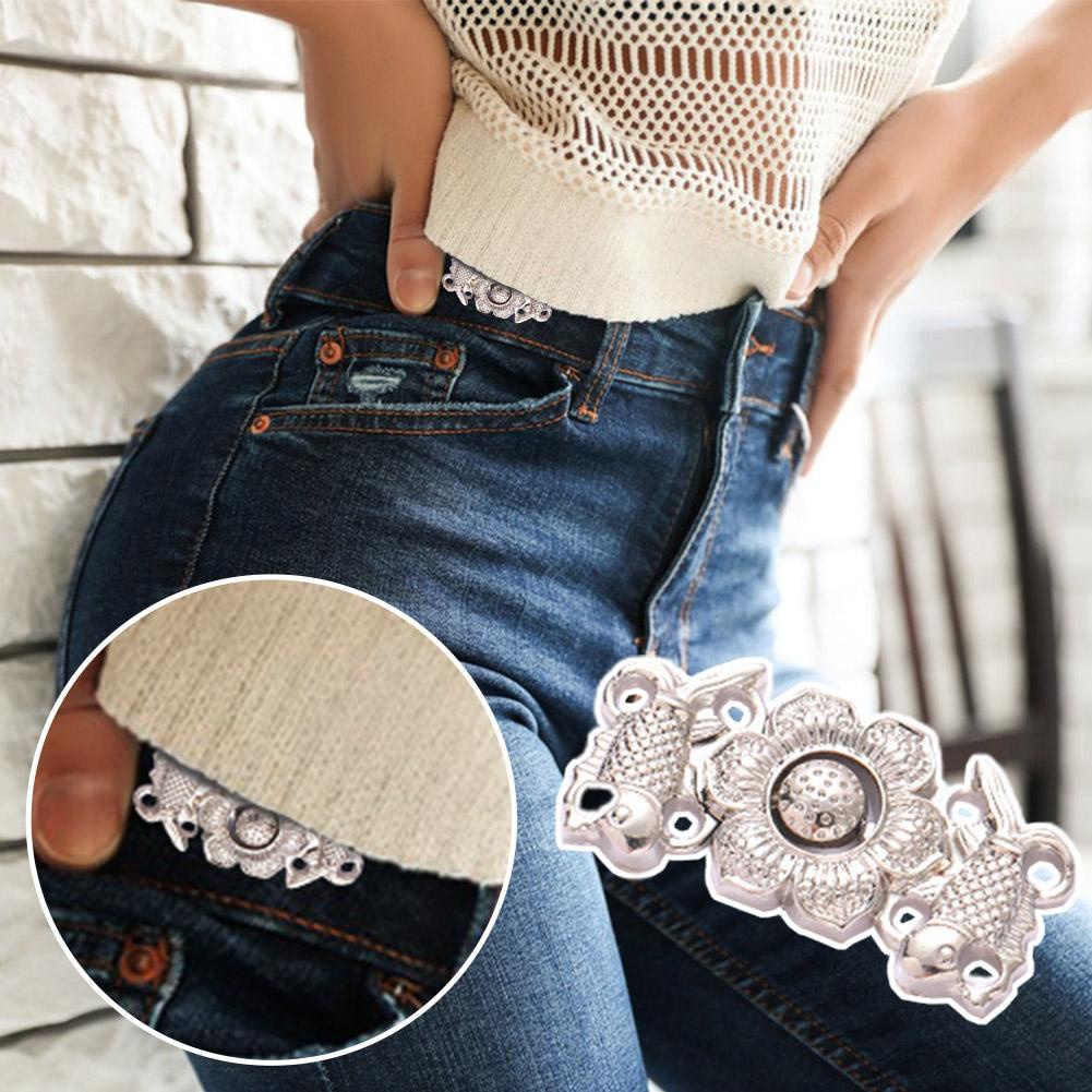 Nút Ghim Siết Chặt Quần Jean Hình Bướm Tháo Rời Được