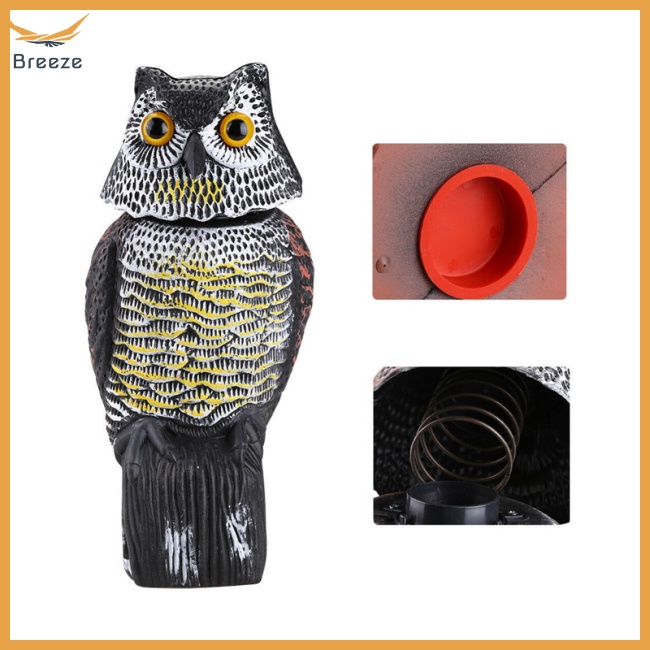 Cú Xoay Phát Ra Âm Thanh Sống Động Bảo Vệ Chim Cảnh