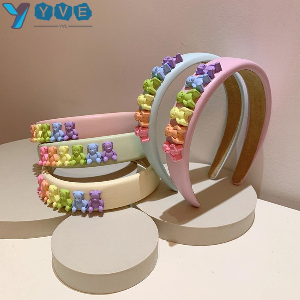 YVE Băng Đô Cài Tóc Hình Gấu Dễ Thương Cho Nữ