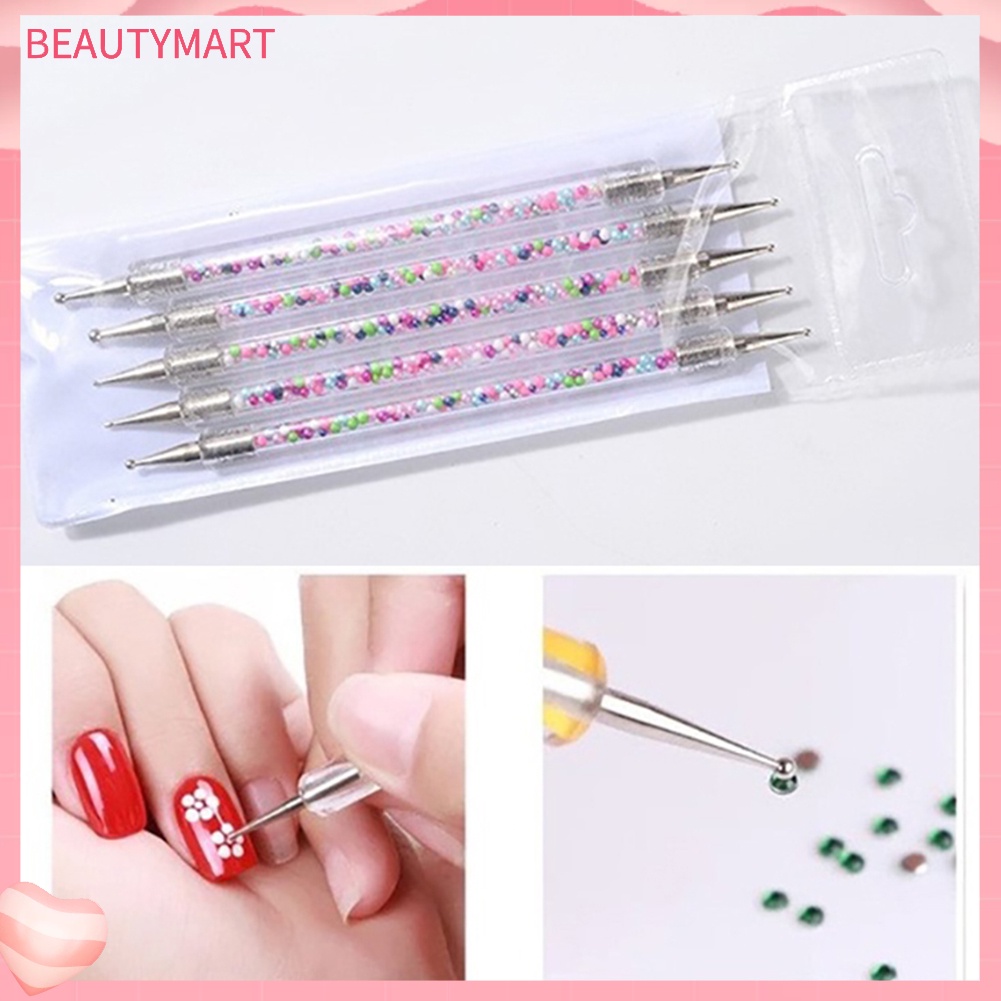 Set 5 Bút Trang Trí Móng Tay 2 Đầu Chuyên Nghiệp