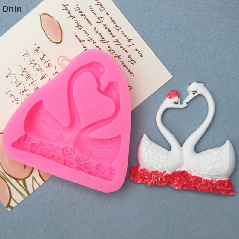 Khuôn Silicone Làm Bánh Hình Thiên Nga Độc Đáo