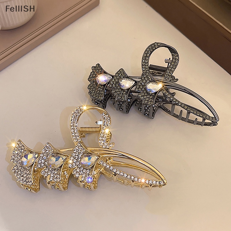 Kẹp Tóc Đính Đá Pha Lê Nhân Tạo Thời Trang Dành Cho Nữ 439br