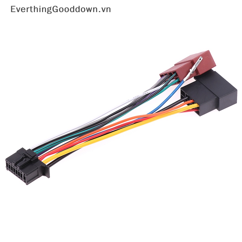 Everthinggooddown Radio ISO Dây Cáp Kết Nối Âm Thanh Cho Đầu Đĩa CD Pioneer Car vn