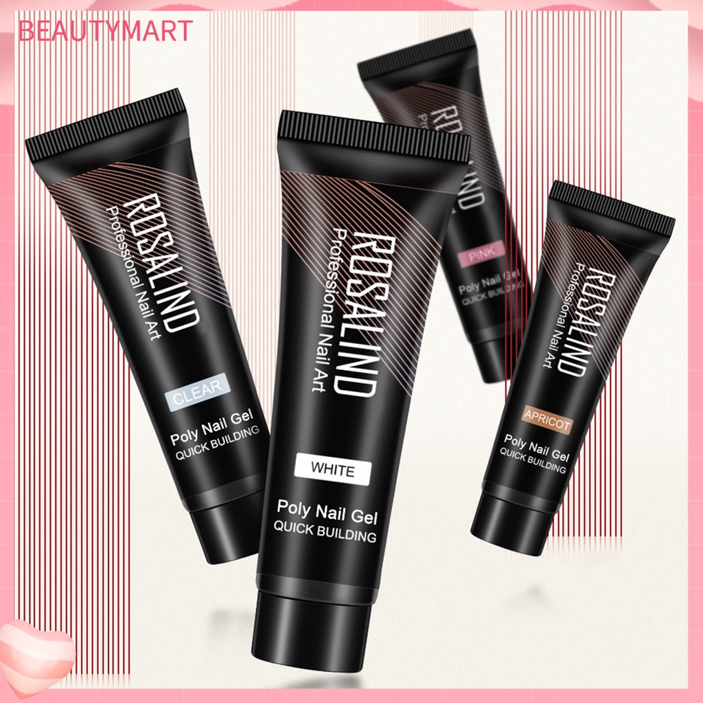 1 Bộ Keo Dán Nối Dài Móng Tay Nhanh Khô Bằng Nhựa UV LED Chuyên Dụng Cho Salon