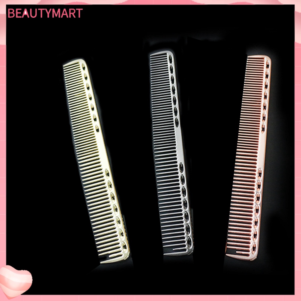 Lược Chải Tóc Bằng Nhôm Chống Tĩnh Điện Màu Sắc Đơn Giản