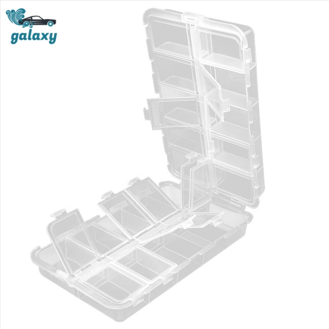 Galaxy Hộp Đựng Dụng Cụ Câu Cá 20 Ngăn Có Thể Điều Chỉnh