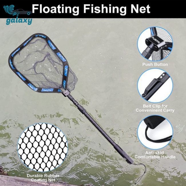 Galaxy Lưới Đánh Bắt Cá Bằng Hợp Kim Nhôm Gọn Nhẹ Có Thể Gấp Gọn Tiện Dụng