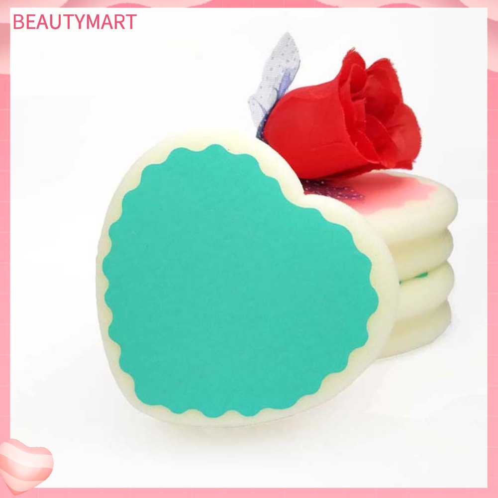 Đệm Xốp Trái Tim Tẩy Lông Không Đau Chăm Sóc Da