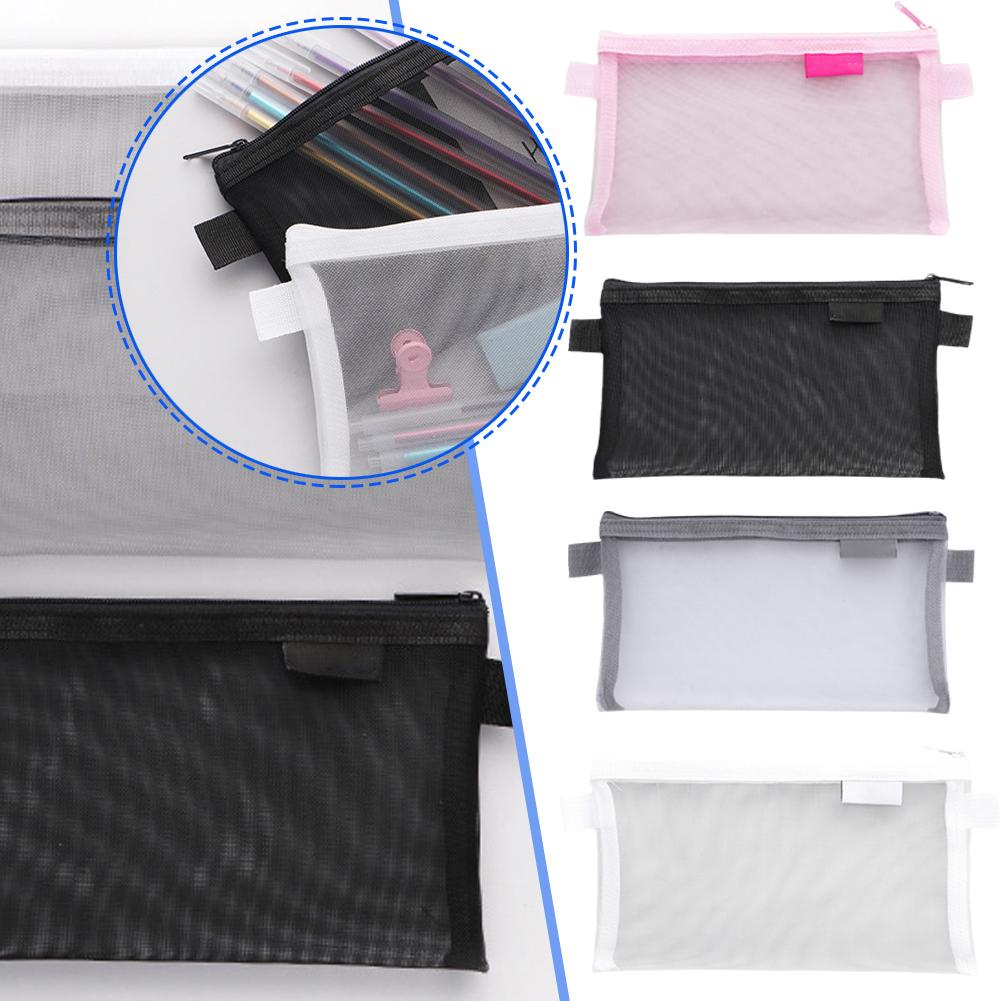 Túi Lưới Trong Suốt Đựng Bút Chì M7G4