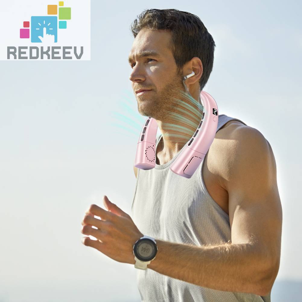 Quạt Điện Không Cánh 1200 / 1800 MAh Màn Hình LED Hiển Thị Kỹ Thuật Số