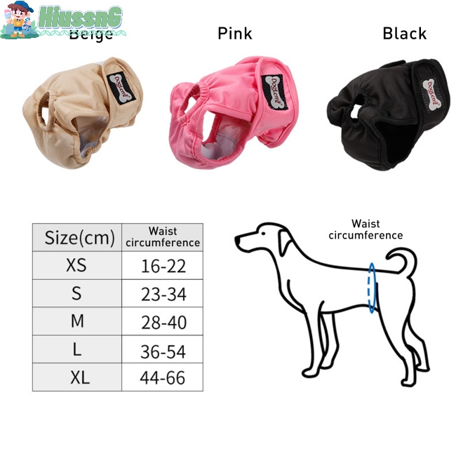 Bộ 3 Quần Lót Sinh Lý Chống Rách Cho Thú Cưng