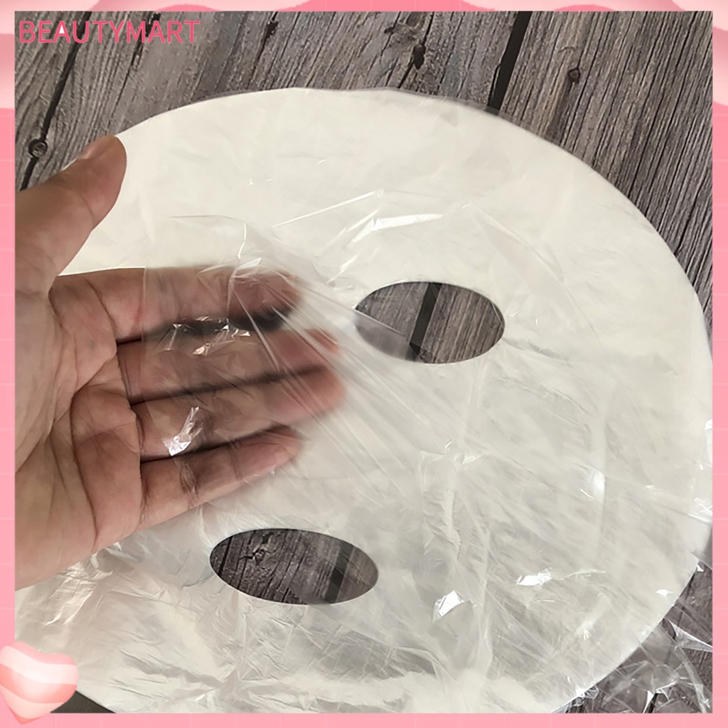 Bộ 100 Miếng Dán Nhựa PE Chống Mất Dưỡng Ẩm Đa Năng Dùng Một Lần Cho Spa