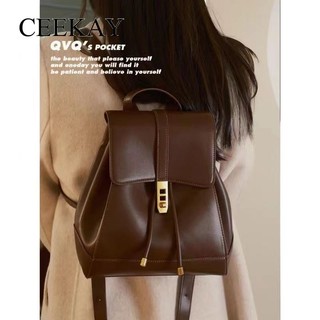 Ceekay balo nữ thời trang balo da mềm pu 2023 new l90t04e