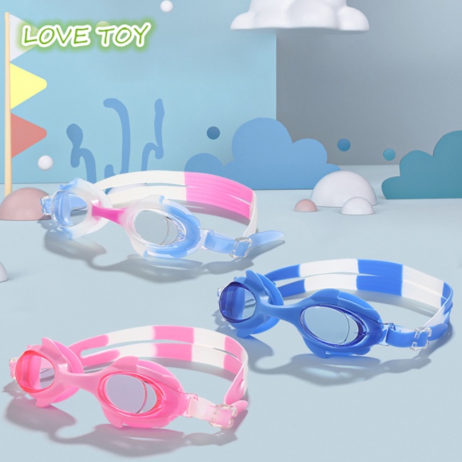 1 Cặp Kính Bơi Silicone Chống Sương Mù Độ Phân Giải Cao Nhiều Màu Sắc