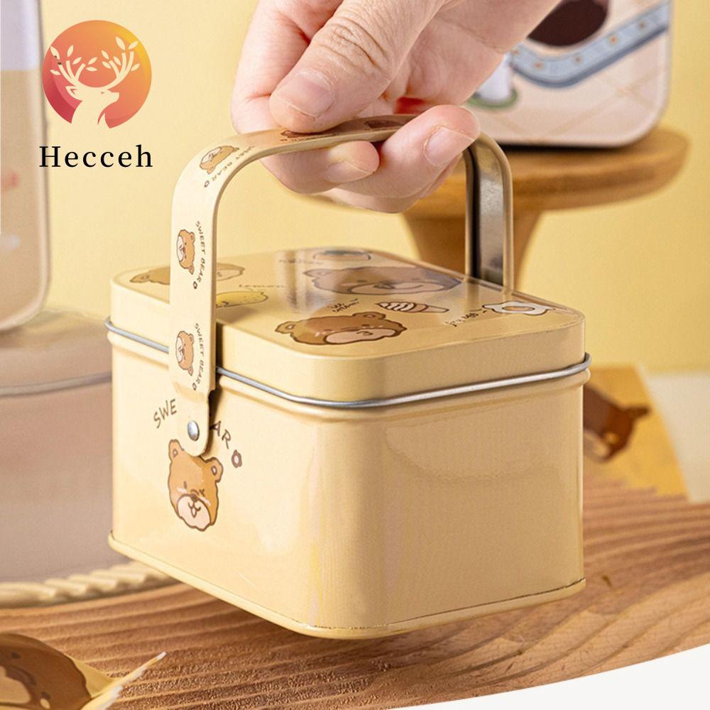HECCEH Lọ Thiếc Nhôm Mini Đựng Nến / Mỹ Phẩm Tiện Dụng