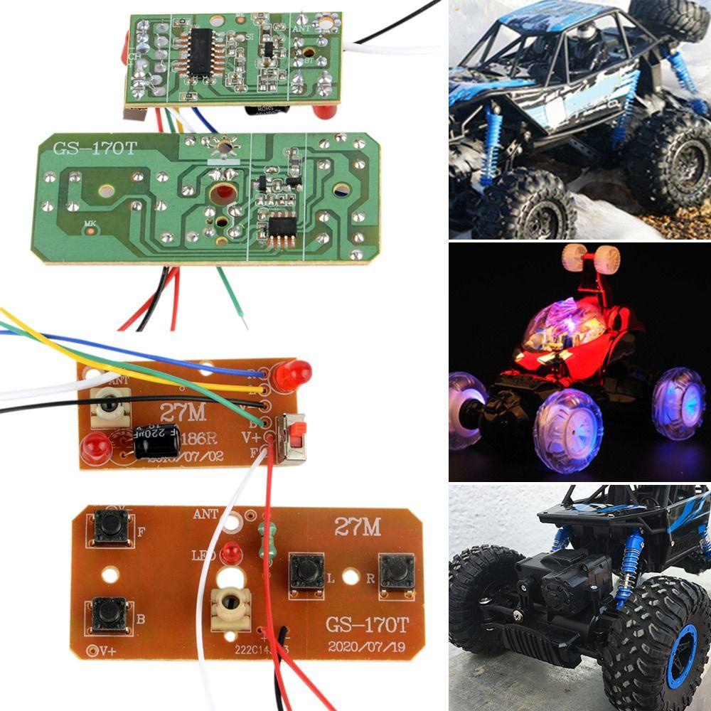 Bộ 2 Bảng Mạch Truyền Tín Hiệu 4CH PCB 27Mhz Cho Xe Đồ Chơi