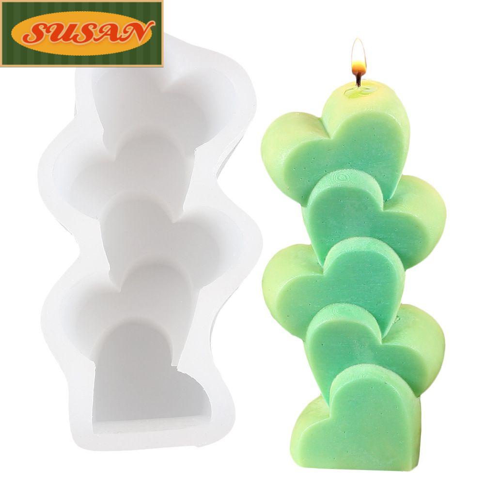 SUSANS Khuôn Làm Nến / Xà Phòng Đất Sét DIY