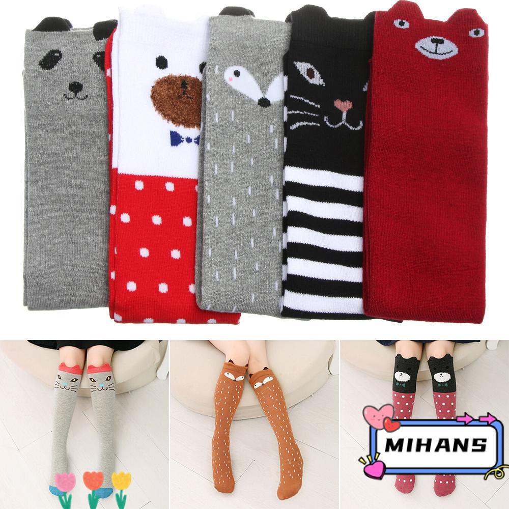 MIH Vớ Cotton Giữ Ấm Chân Kiểu Công Chúa Thời Trang Mùa Đông Cho Bé