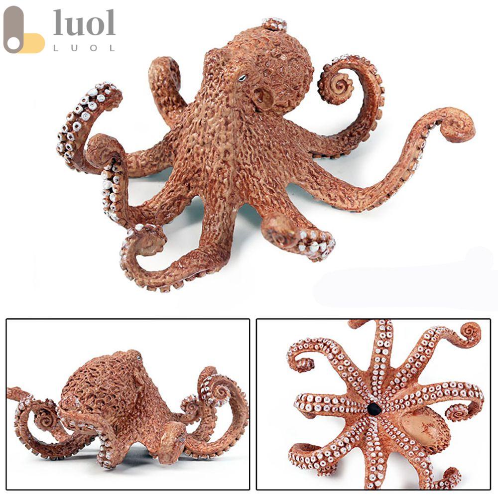 LUOL Mô Hình Bạch Tuộc Biển Đồ Chơi Giáo Dục Cho Bé