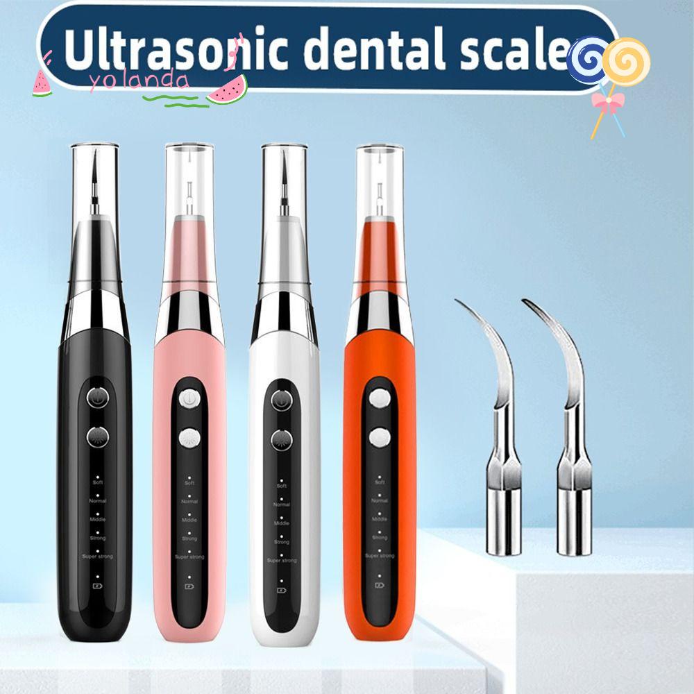 YOLA Máy Cạo Râu Nha Khoa Chống Thấm Nước Sạc USB Có Đèn LED Siêu Âm
