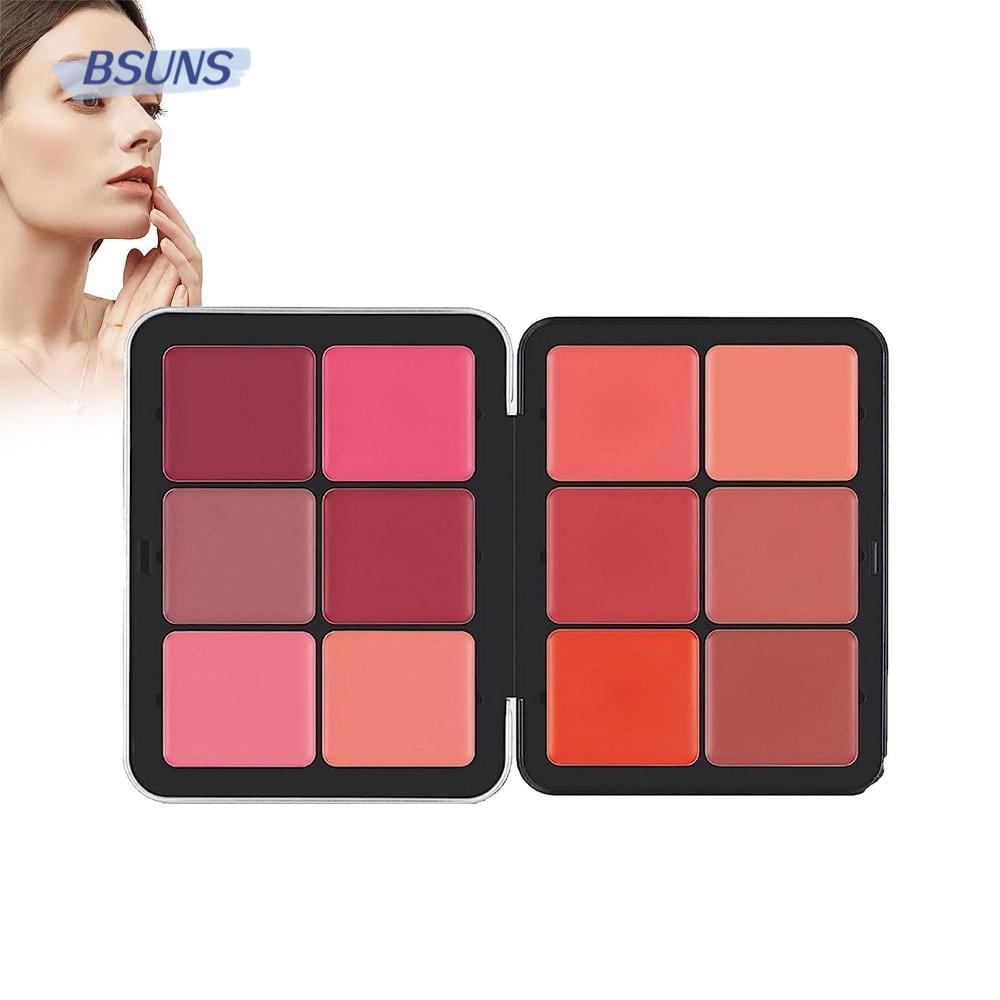 Bảng Phấn Má Hồng 12 / 16 Màu Sắc Chống Nước Bắt Sáng Che Khuyết Điểm
