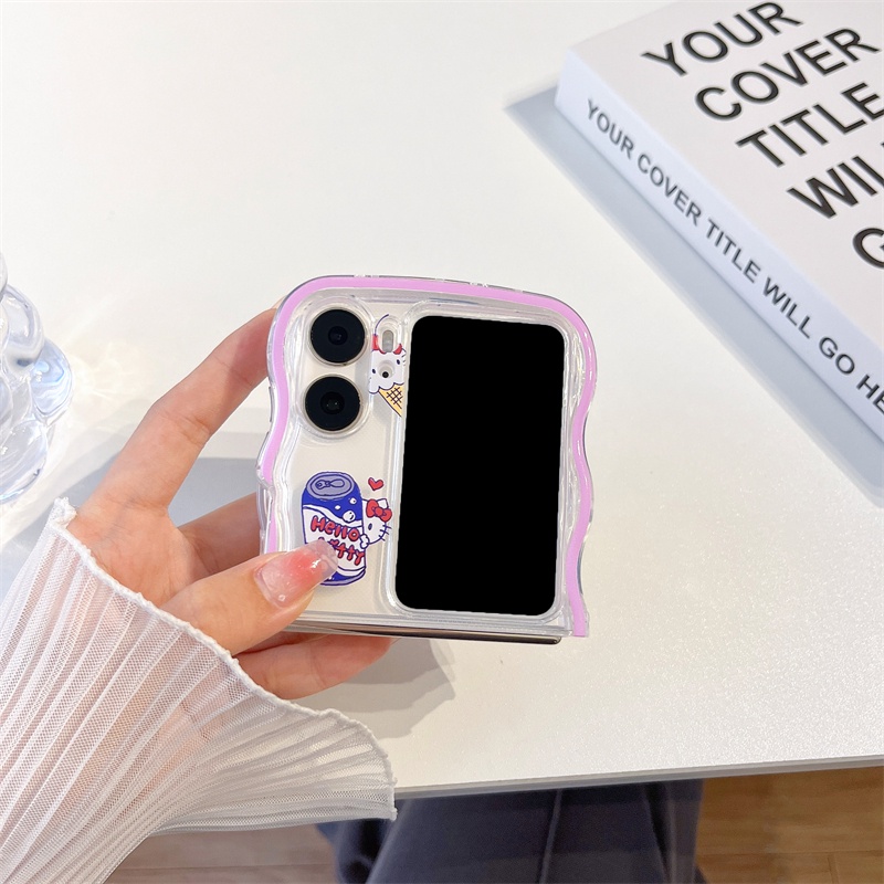 Ốp Điện Thoại Mềm Chống Sốc Họa Tiết Hoạt Hình melody Cho Oppo Find N2 Flip 5G