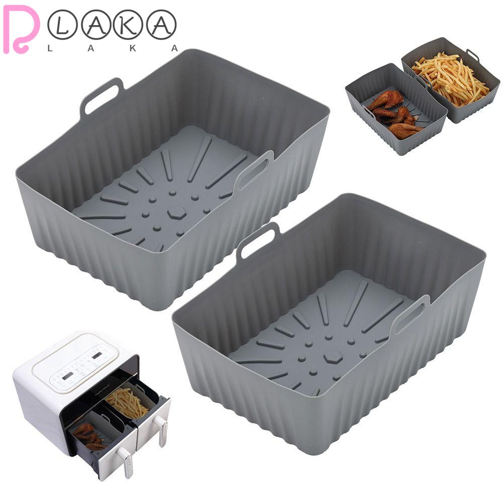 LAKAMIER Khay Nướng Bánh Bằng Silicone Có Thể Tái Sử Dụng