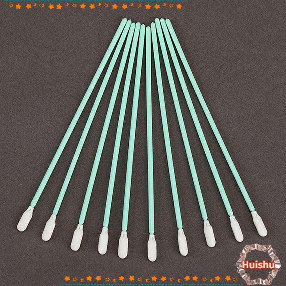 Bộ 100 Tăm Bông Màu Xanh Lá 6.3 '' 16cm Dùng Cho Máy In Phun Mực