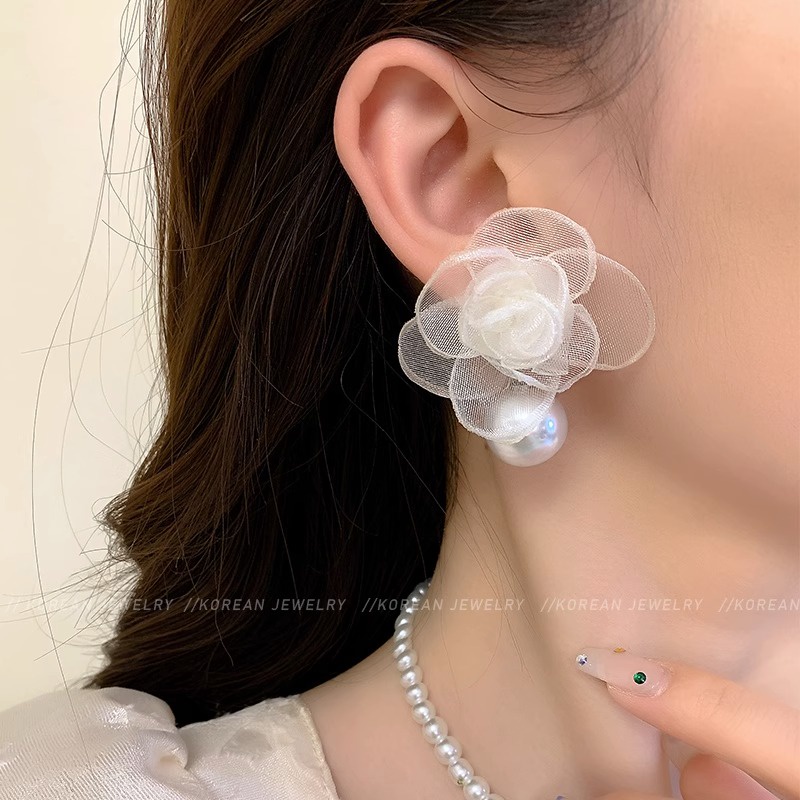 MOCHASHU Bông Tai Thiết Kế Mới 2023 Hình Hoa Xinh Xắn Thời Trang Dành Cho Nữ