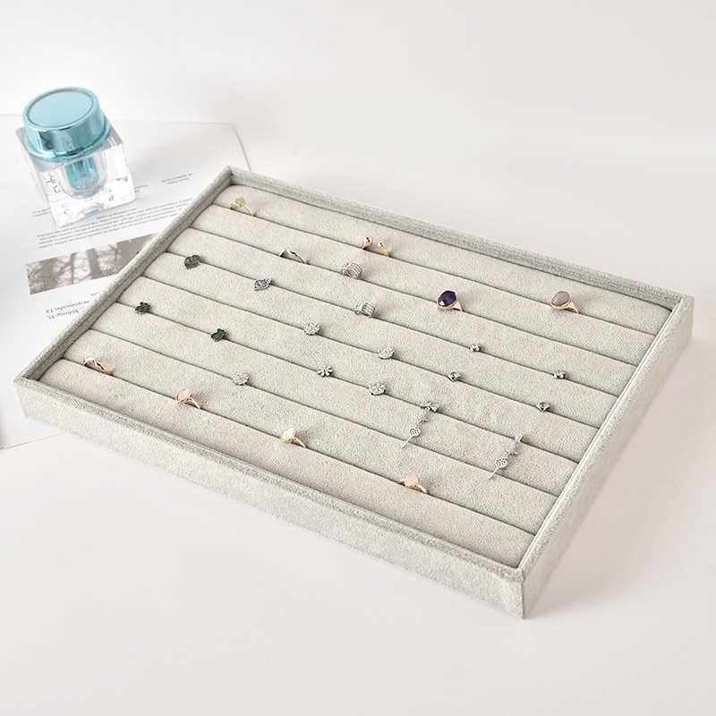 GIÁ SỈ  Khay trưng bày nhẫn màu xám - PH881 [Hàng loại 1 - SIÊU ĐẸP]