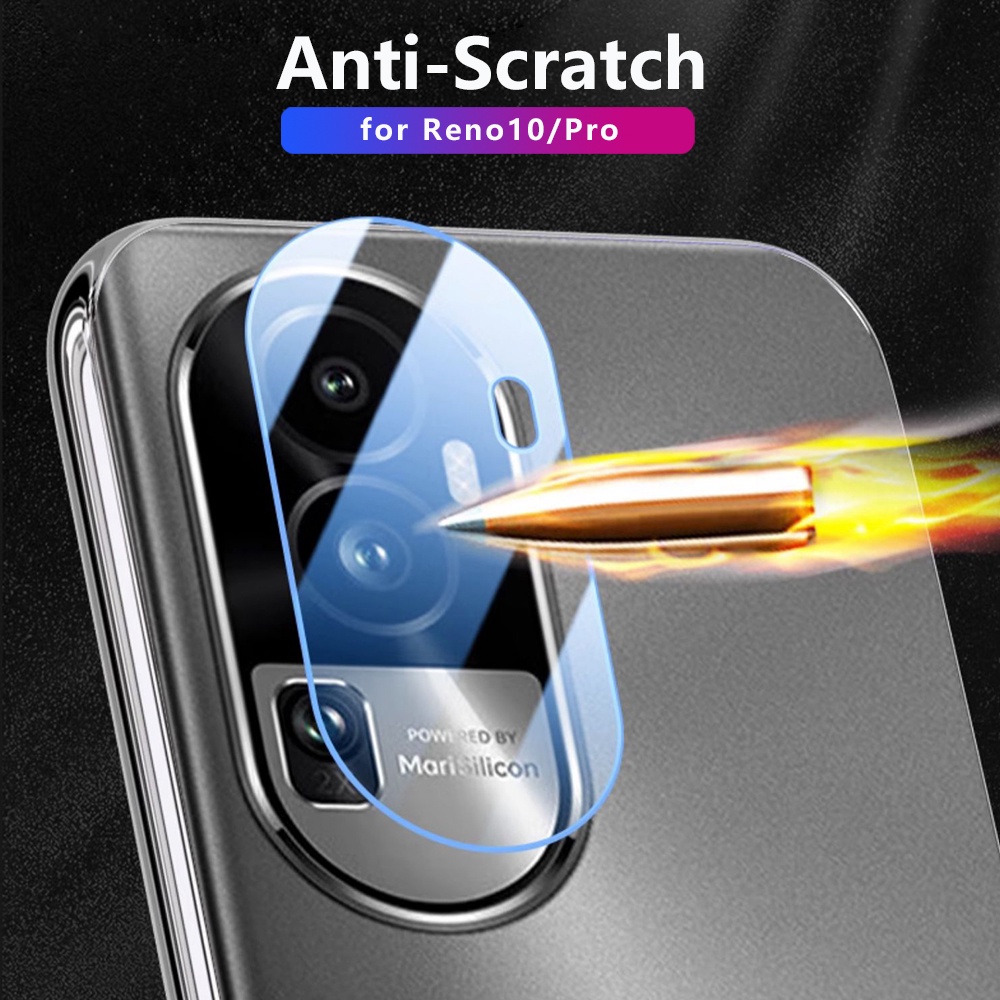 Kính Cường Lực Mềm HD Bảo Vệ Ống Kính Máy Ảnh Sau Cho OPPO Reno 10Pro Reno10 Pro +