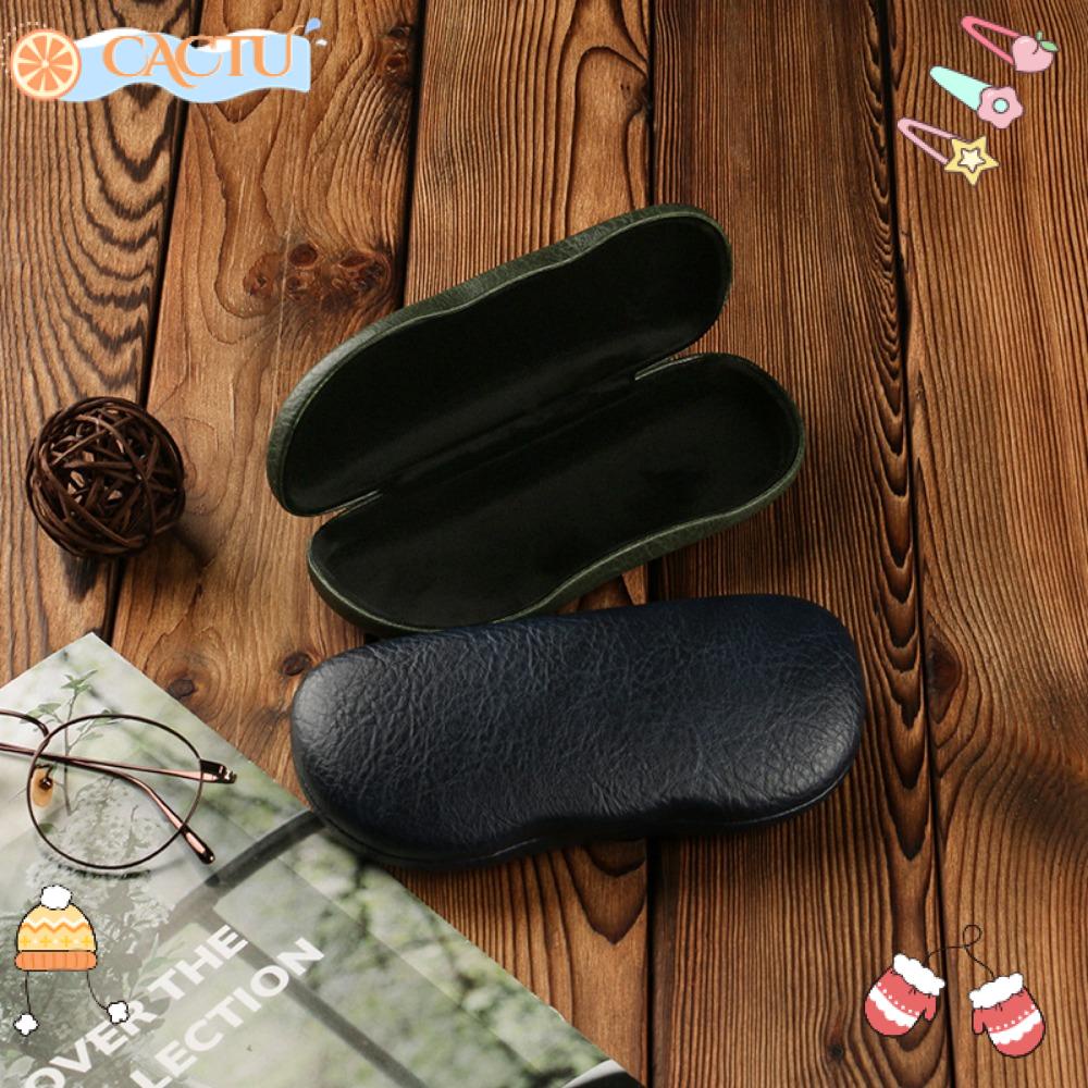 CACTU Hộp Đựng Kính Chất Liệu Da Thời Trang Cho Nữ