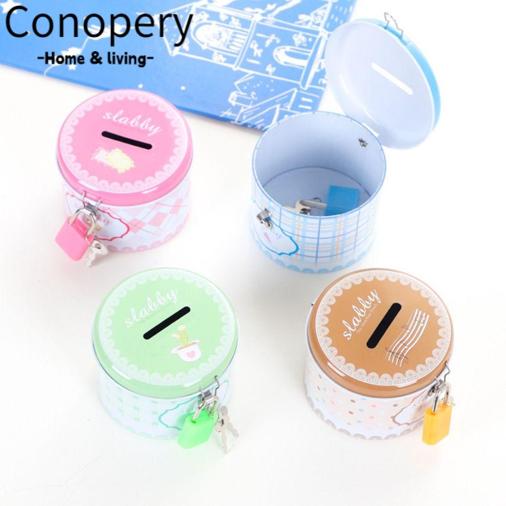 CONOPERY Lọ Thiếc Nhôm Đựng Nến Mới