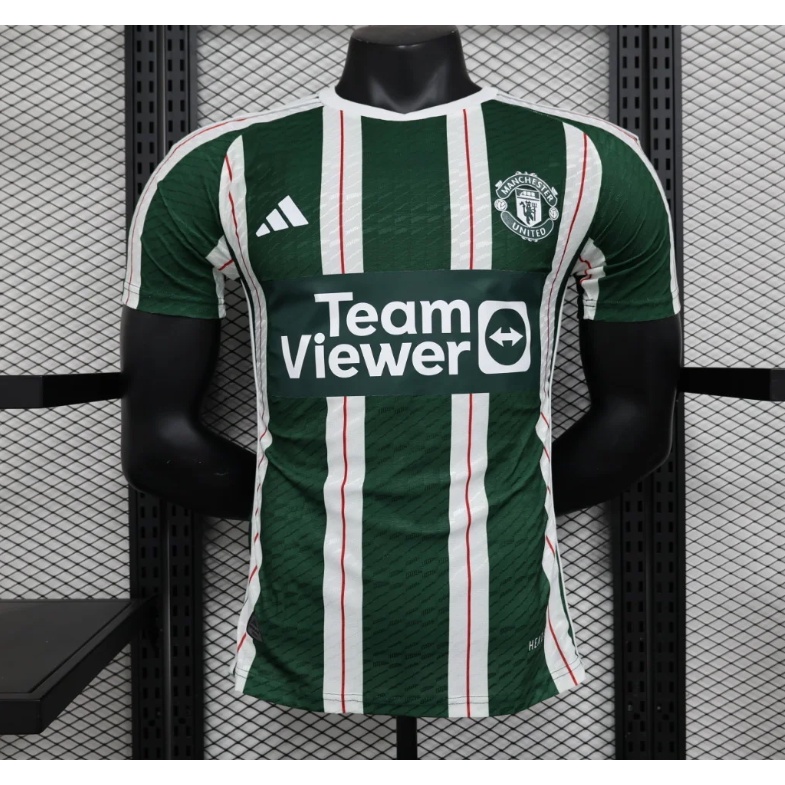 Áo Thun Thể Thao Đá Banh Màu Đen Đội Tuyển Manchester United 2324 Phiên Bản 3rd AAA + Player