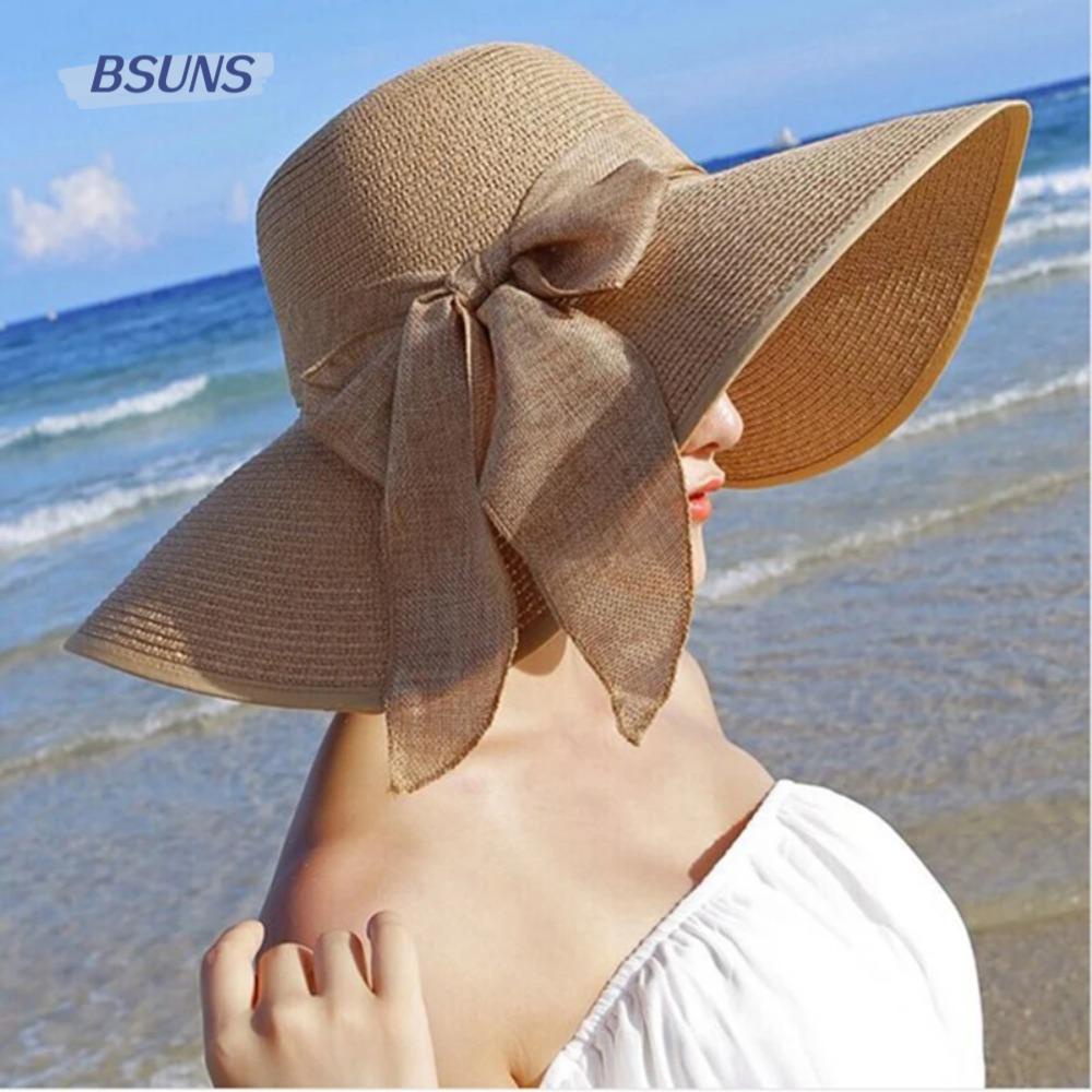 BSUNS Nón Cói Rộng Vành Thời Trang Đi Biển Mùa Hè