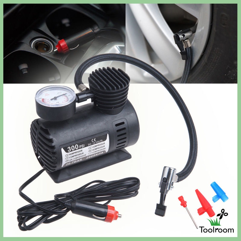 Máy Bơm Hơi Cao Cấp 300PSI / 12V