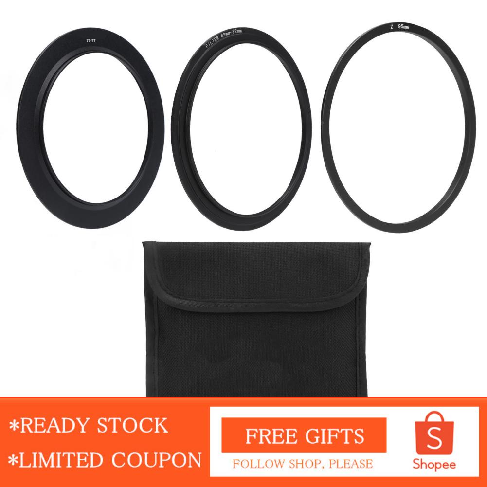 Alwaysonline Lens Adapter Ring  Black Easy Installation Ergonomic Design for Filters Portable Nikon Cameras Sony Canon