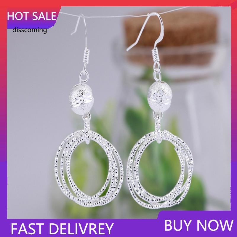 Đầm Nữ Kiểu Dáng Dễ Thương Xinh Xắn Hợp Thời Trang| Bông Tai Dạng Vòng Phong Cách Âu Mỹ Thời Trang