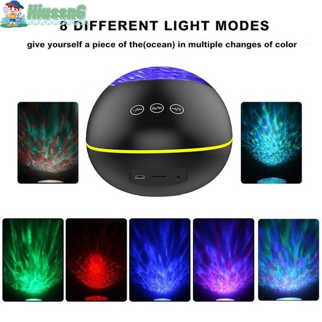 Đèn Led Chiếu Sao 5.0 Kết Nối Bluetooth 8 Chế Độ Điều Khiển Từ Xa