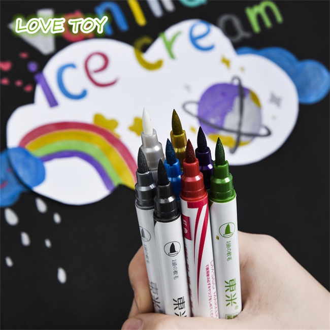 Set 10 Bút Lông Dm-560 Hai Đầu Mềm Mại Màu Nước