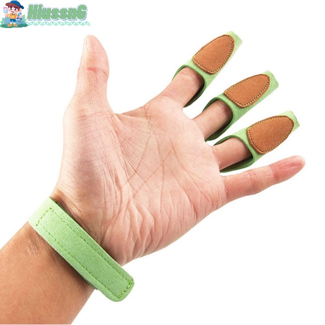 Găng Tay 3 Ngón Bảo Vệ Khi Bắn Cung