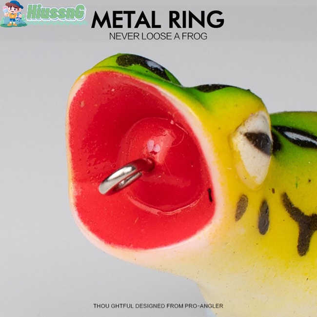 Mồi Câu Cá Giả Hình Ếch Sấm Sét 11g 5.5cm