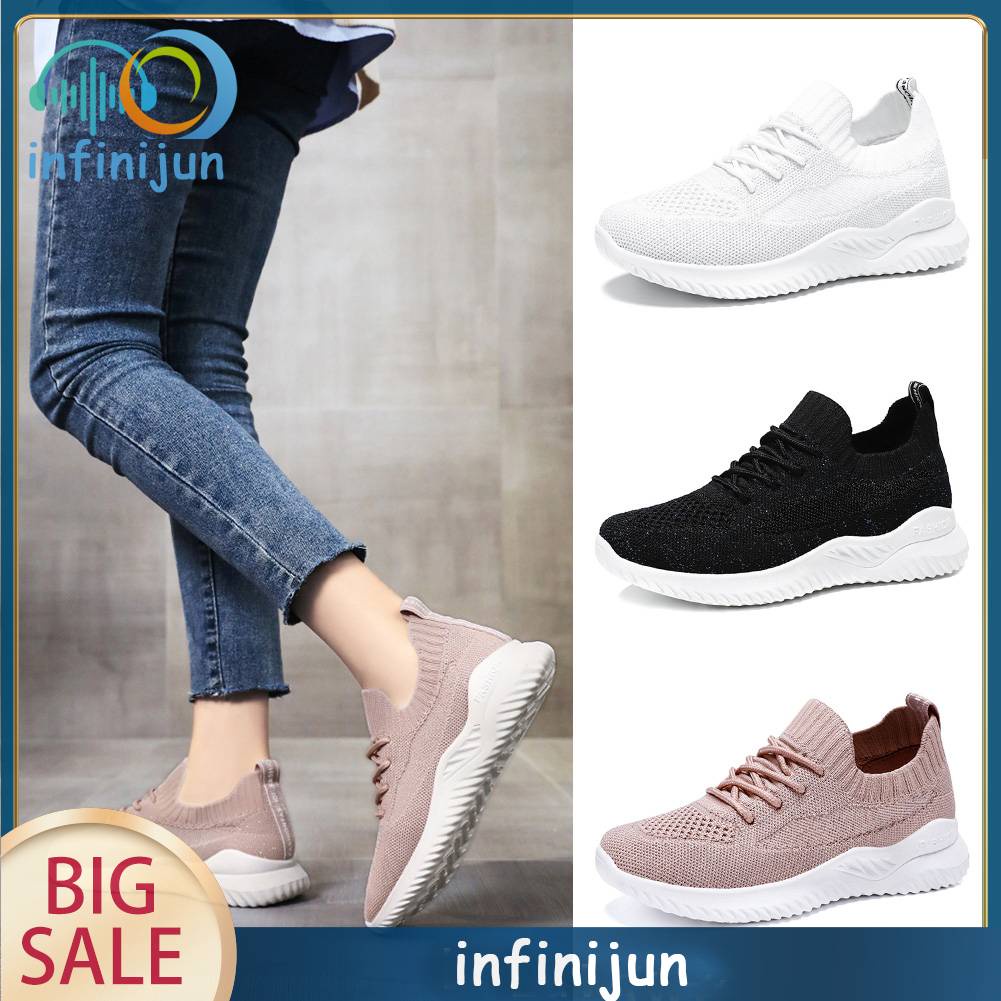 Giày Thể Thao Thoáng Khí Thời Trang Năng Động Cho Nữ